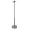 Camera pole SET | made of steel | Accessory: | camera traverse, in RAL9005 | see data sheet for further details